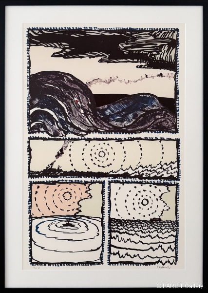 ALECHINSKY Pierre - Le Volturno I